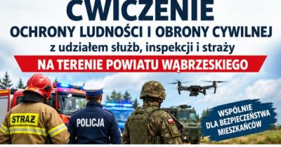 Ćwiczenia obrony cywilnej i próba syren